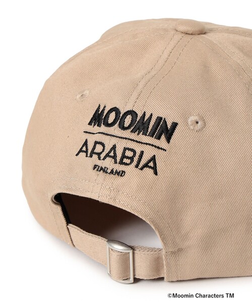 fennica（フェニカ）の「【COLLABORATION】MOOMIN ARABIA / ムーミン ＆ スノークのおじょうさん キャップ（キャップ・レディース・ブラック/ベージュ・ONE SIZE）」の16枚目の写真