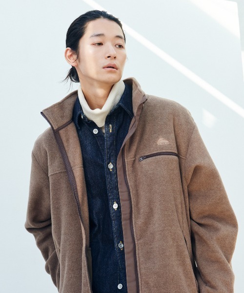KELTY(ケルティ)の「パフリースジップジャケット(その他トップス・レディース・ベージュ/モカ/グレー/ブラック・MEDIUM/XL/S/L)」の1枚目の写真
