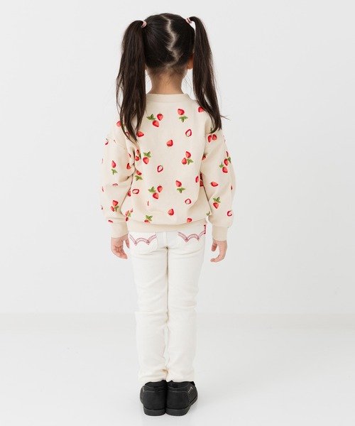 chil2（チルツー）の「綿100% 総柄裏毛トレーナー（スウェット・キッズ・D/E/B/G/I/A/H/J/C/F・140cm/80ｃｍ/90cm/100cm/110cm/120cm/130cm）」の21枚目の写真