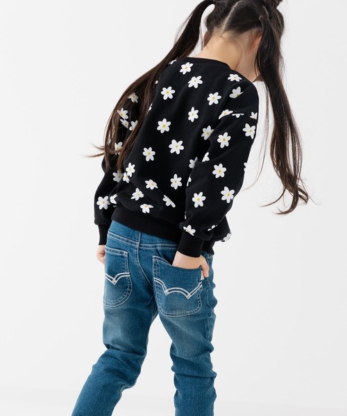 chil2（チルツー）の「綿100% 総柄裏毛トレーナー（スウェット・キッズ・D/E/B/G/I/A/H/J/C/F・140cm/80ｃｍ/90cm/100cm/110cm/120cm/130cm）」の11枚目の写真