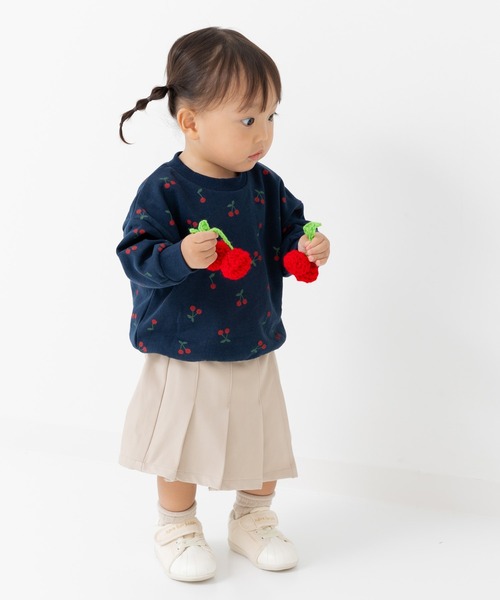 chil2（チルツー）の「綿100% 総柄裏毛トレーナー（スウェット・キッズ・D/E/B/G/I/A/H/J/C/F・140cm/80ｃｍ/90cm/100cm/110cm/120cm/130cm）」の15枚目の写真