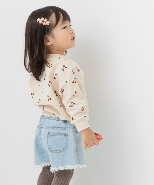 chil2（チルツー）の「綿100% 総柄裏毛トレーナー（スウェット・キッズ・D/E/B/G/I/A/H/J/C/F・140cm/80ｃｍ/90cm/100cm/110cm/120cm/130cm）」の14枚目の写真