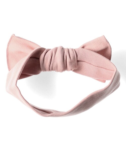 BRANSHES（ブランシェス）の「【ベビー】テレコヘアバンド（ヘアバンド・キッズ・アイボリー/ピンク・FREE）」の9枚目の写真