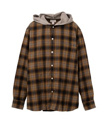 KAMIYA | Hooded Check Shirt(シャツ/ブラウス)