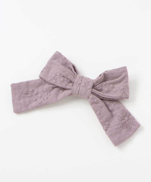 SLAP SLIP（スラップスリップ）の「肩フリル花柄レースジャンパースカート(80~130cm)（ジャンパースカート・キッズ・ピンク/パープル・90cm/80ｃｍ/100cm/130cm/120cm/110cm）」の9枚目の写真