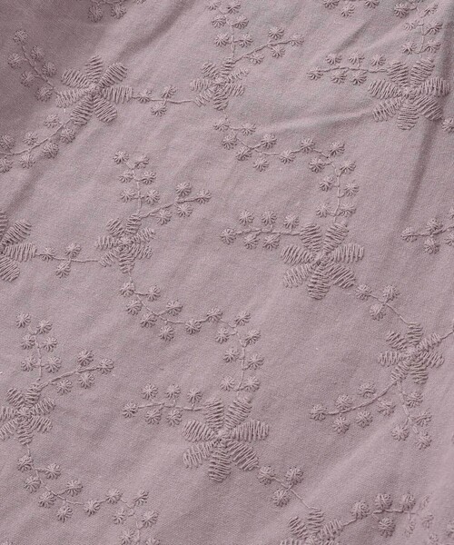 SLAP SLIP（スラップスリップ）の「肩フリル花柄レースジャンパースカート(80~130cm)（ジャンパースカート・キッズ・ピンク/パープル・90cm/80ｃｍ/100cm/130cm/120cm/110cm）」の12枚目の写真