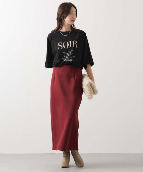 Gready Brilliant（グレディブリリアン）の「ダイバータイトスカート（スカート・レディース・レッド/ブラック・38/36）」の14枚目の写真