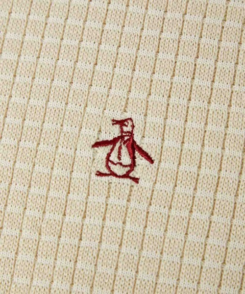 penguin BY MUNSINGWEAR(ペンギン バイ マンシングウェア)の「60’S KNIT VEST ニットベスト ゴルフウェア(ベスト・メンズ・ブラック/ホワイト・M/L/XL)」の5枚目の写真