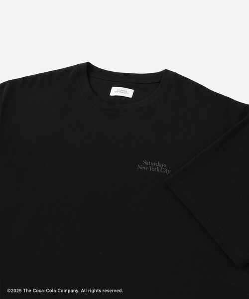 Saturdays NYC(サタデーズ ニューヨークシティ )の「Coca-Cola 70s Back Printed T-Shirt(Tシャツ/カットソー・メンズ・ブラック/レッド/ホワイト・XL/L/S/M)」の20枚目の写真