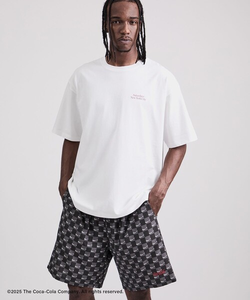 Saturdays NYC(サタデーズ ニューヨークシティ )の「Coca-Cola 70s Back Printed T-Shirt(Tシャツ/カットソー・メンズ・ブラック/レッド/ホワイト・XL/L/S/M)」の4枚目の写真