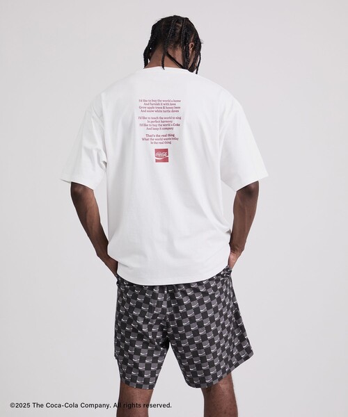 Saturdays NYC(サタデーズ ニューヨークシティ )の「Coca-Cola 70s Back Printed T-Shirt(Tシャツ/カットソー・メンズ・ブラック/レッド/ホワイト・XL/L/S/M)」の5枚目の写真