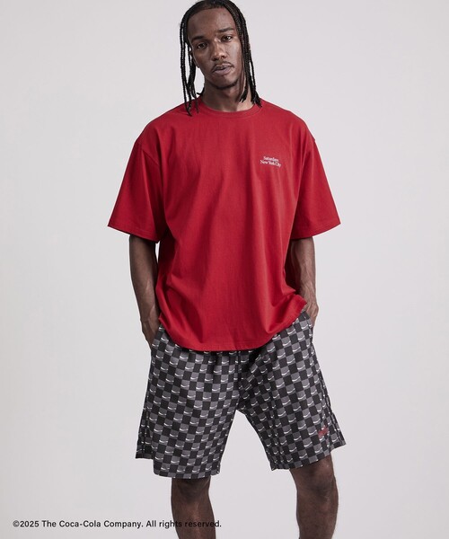 Saturdays NYC(サタデーズ ニューヨークシティ )の「Coca-Cola 70s Back Printed T-Shirt(Tシャツ/カットソー・メンズ・ブラック/レッド/ホワイト・XL/L/S/M)」の6枚目の写真