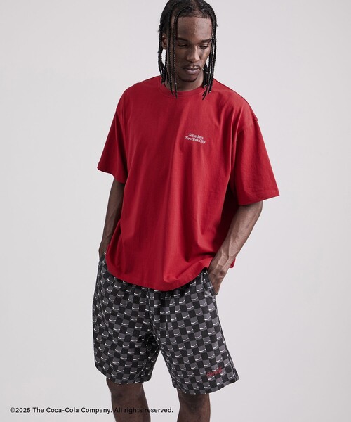 Saturdays NYC(サタデーズ ニューヨークシティ )の「Coca-Cola 70s Back Printed T-Shirt(Tシャツ/カットソー・メンズ・ブラック/レッド/ホワイト・XL/L/S/M)」の7枚目の写真