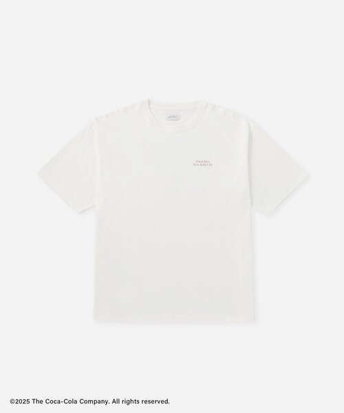 Saturdays NYC(サタデーズ ニューヨークシティ )の「Coca-Cola 70s Back Printed T-Shirt(Tシャツ/カットソー・メンズ・ブラック/レッド/ホワイト・XL/L/S/M)」の17枚目の写真