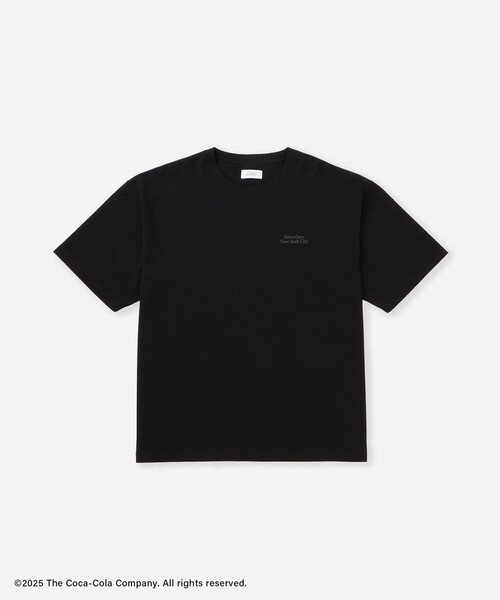 Saturdays NYC(サタデーズ ニューヨークシティ )の「Coca-Cola 70s Back Printed T-Shirt(Tシャツ/カットソー・メンズ・ブラック/レッド/ホワイト・XL/L/S/M)」の16枚目の写真