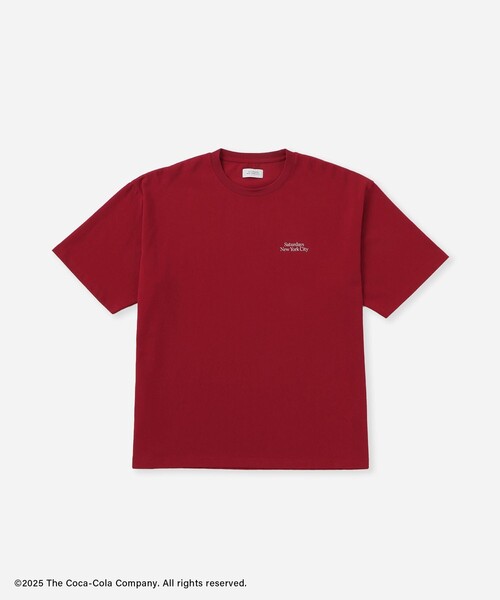 Saturdays NYC(サタデーズ ニューヨークシティ )の「Coca-Cola 70s Back Printed T-Shirt(Tシャツ/カットソー・メンズ・ブラック/レッド/ホワイト・XL/L/S/M)」の18枚目の写真