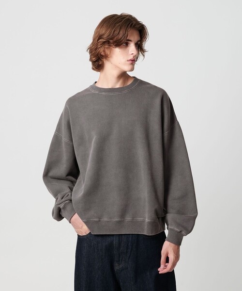 莉乃様分　新品未使用 BAL × monkey timeスウェット クルーネック セール】ドルマンスリーブ クルーネック スウェット（スウェット