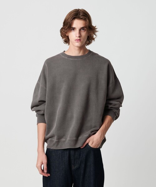 セール】ドルマンスリーブ クルーネック スウェット（スウェット