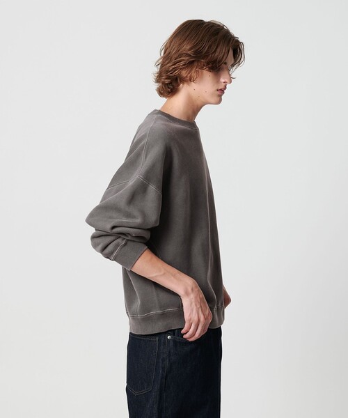 MONKEY TIME（モンキータイム）の「ドルマンスリーブ クルーネック スウェット（スウェット・メンズ・ピンク/ブラック・XL/L/M/S）」の7枚目の写真