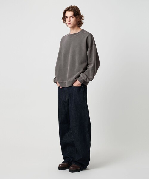 MONKEY TIME（モンキータイム）の「ドルマンスリーブ クルーネック スウェット（スウェット・メンズ・ピンク/ブラック・XL/L/M/S）」の11枚目の写真