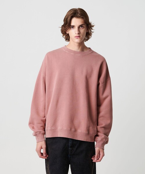 MONKEY TIME（モンキータイム）の「ドルマンスリーブ クルーネック スウェット（スウェット・メンズ・ピンク/ブラック・XL/L/M/S）」の13枚目の写真