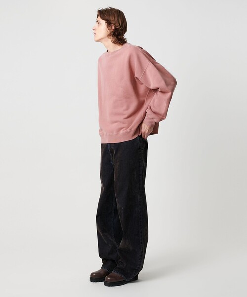 MONKEY TIME（モンキータイム）の「ドルマンスリーブ クルーネック スウェット（スウェット・メンズ・ピンク/ブラック・XL/L/M/S）」の20枚目の写真