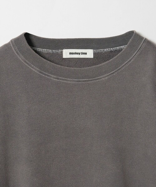 MONKEY TIME（モンキータイム）の「ドルマンスリーブ クルーネック スウェット（スウェット・メンズ・ピンク/ブラック・XL/L/M/S）」の11枚目の写真
