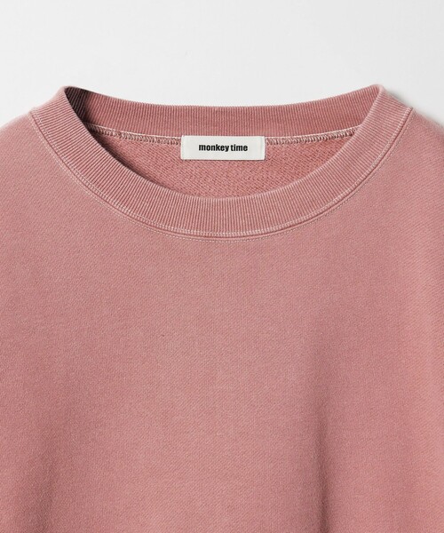 MONKEY TIME（モンキータイム）の「ドルマンスリーブ クルーネック スウェット（スウェット・メンズ・ピンク/ブラック・XL/L/M/S）」の18枚目の写真