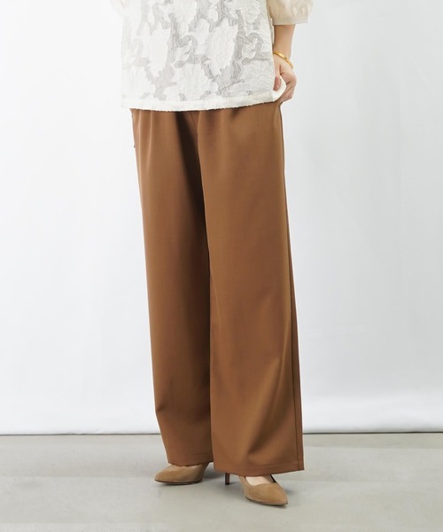 LUCA/LADY LUCK LUCA(ルカ/レディラックルカ)の「LC/LLL Wゴムギャザーパンツ/ハイウエストギャザーパンツ【セットアップ着用可】(その他パンツ・レディース・ブラック/キャメル・FREE)」の15枚目の写真