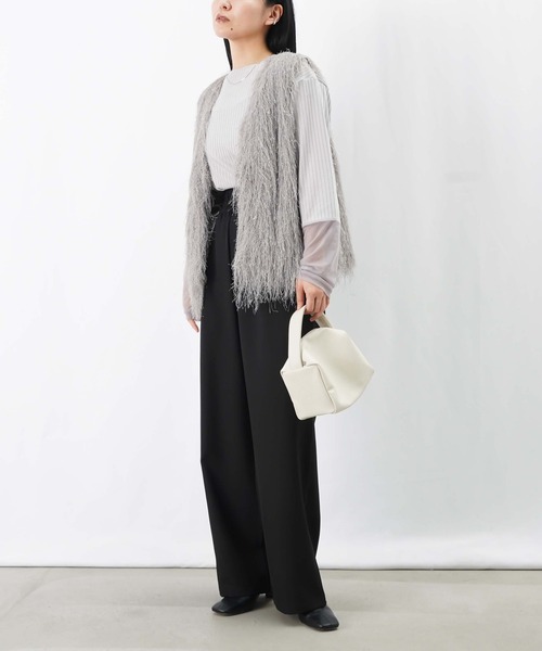 LUCA/LADY LUCK LUCA(ルカ/レディラックルカ)の「LC/LLL Wゴムギャザーパンツ/ハイウエストギャザーパンツ【セットアップ着用可】(その他パンツ・レディース・ブラック/キャメル・FREE)」の10枚目の写真