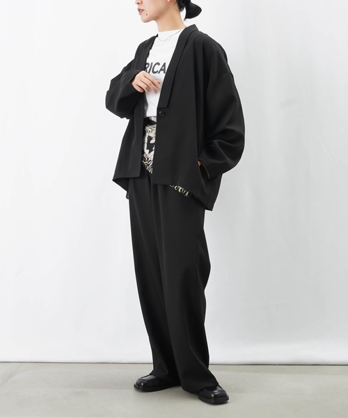 LUCA/LADY LUCK LUCA(ルカ/レディラックルカ)の「LC/LLL Wゴムギャザーパンツ/ハイウエストギャザーパンツ【セットアップ着用可】(その他パンツ・レディース・ブラック/キャメル・FREE)」の12枚目の写真