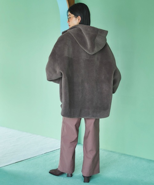 Doux archives(ドゥアルシーヴ)の「ベイカーパンツ(その他パンツ・レディース・チャコールグレー/カーキ/ベージュ/ブラウン・36/38)」の13枚目の写真