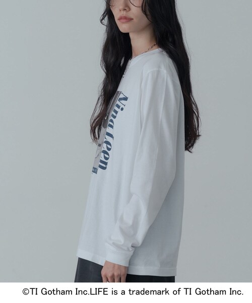 GALLEST(ギャレスト)の「【GOOD ROCK SPEED】LIFE PC/Nina Leen LS T-SHIRT(Tシャツ/カットソー・レディース・ホワイト・38)」の4枚目の写真