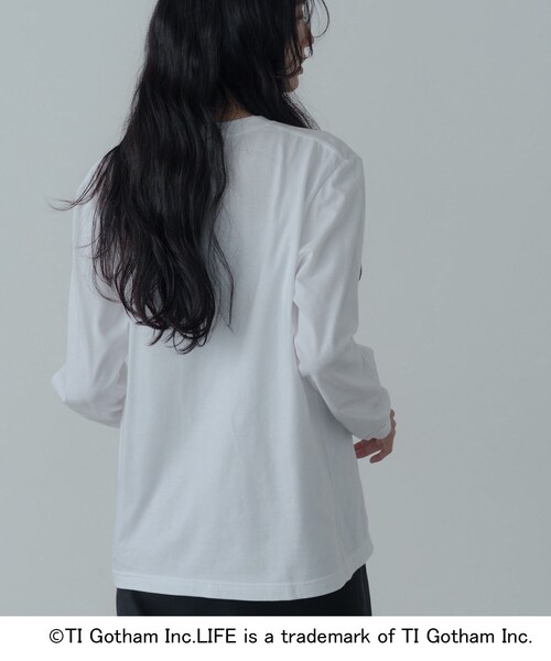 GALLEST(ギャレスト)の「【GOOD ROCK SPEED】LIFE PC/Nina Leen LS T-SHIRT(Tシャツ/カットソー・レディース・ホワイト・38)」の6枚目の写真