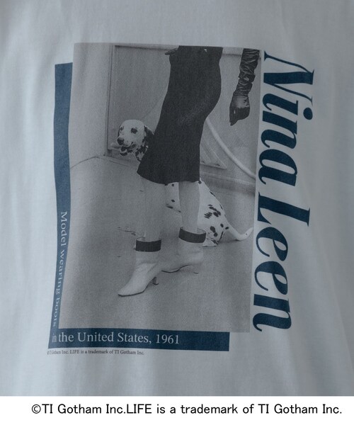 GALLEST(ギャレスト)の「【GOOD ROCK SPEED】LIFE PC/Nina Leen LS T-SHIRT(Tシャツ/カットソー・レディース・ホワイト・38)」の7枚目の写真