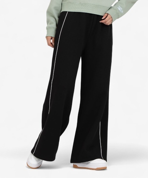 Reebok(リーボック)の「ワイドパンツ / BAILEY WIDE LEG PANT(その他パンツ・レディース・ライトグレー/ブラック・MEDIUM/SMALL/X-SMALL)」の1枚目の写真