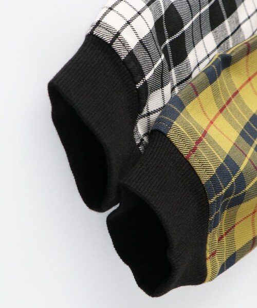 BRANSHES（ブランシェス）の「【おそろい】チェック柄シャツ（シャツ/ブラウス・キッズ・イエロー/ブラック・110/100/120/90/130/80/140/150）」の5枚目の写真