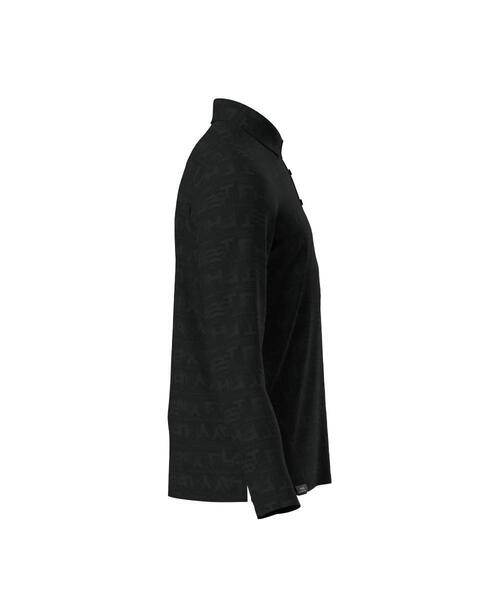 PING（ピン）の「【PING APPAREL】凸凹PLAYロゴジャカード長袖ポロシャツ ＜PERFORMANCE＞ (MENS)（ポロシャツ・メンズ・ホワイト/グレー/パープル・M/S/LL1/L/LL）」の21枚目の写真