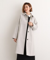 grove（グローブ）の「クラシカルな佇まい 大人のステンカラーロングコート（ステンカラーコート）」