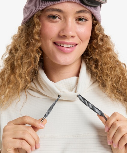 ROXY(ロキシー)の「VERTERE /ロキシーハイネックスノーレイヤー(スウェット・レディース・ブラック/レッド・SMALL/LARGE/MEDIUM)」の9枚目の写真