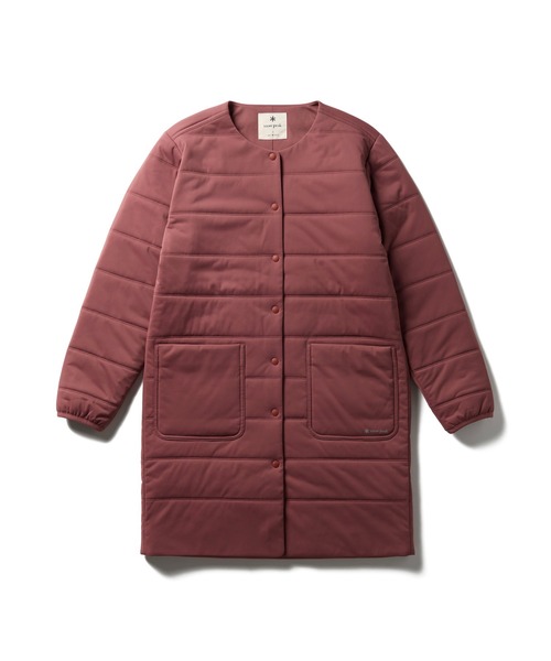 Snow Peak(スノーピーク)の「Snow Peak / Flexible Insulated Long Cardigan フレキシブル 保温性 ロングカーディガン(カーディガン/ボレロ・レディース・ネイビー/ブラック/ライトブラウン・4/3/2/1)」の18枚目の写真