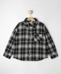 SHOO・LA・RUE | 【100-150cm】チェックオーバーシャツ(シャツ/ブラウス)