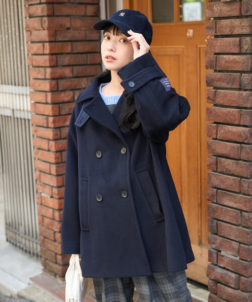 10日までFREAK'S STORE 3WAY ウール ミドル ジャケットコート FREAK'S STORE｜3WAY ウール ミドル ジャケット/ウールコート 25AW