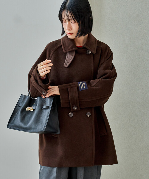 セール】3WAY ウール ミドル ジャケットコート（ステンカラーコート