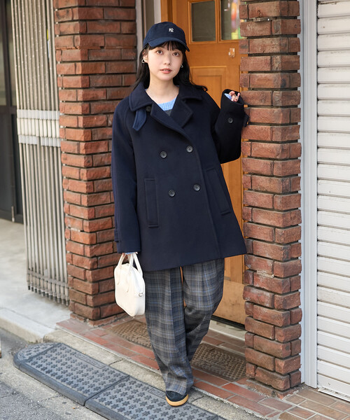 セール】3WAY ウール ミドル ジャケットコート（ステンカラーコート