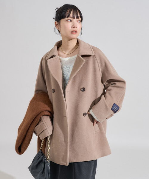 セール】3WAY ウール ミドル ジャケットコート（ステンカラーコート