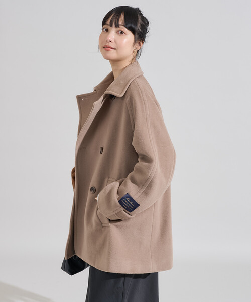 セール】3WAY ウール ミドル ジャケットコート（ステンカラーコート