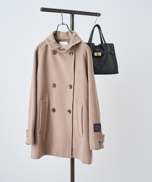 セール】3WAY ウール ミドル ジャケットコート（ステンカラーコート