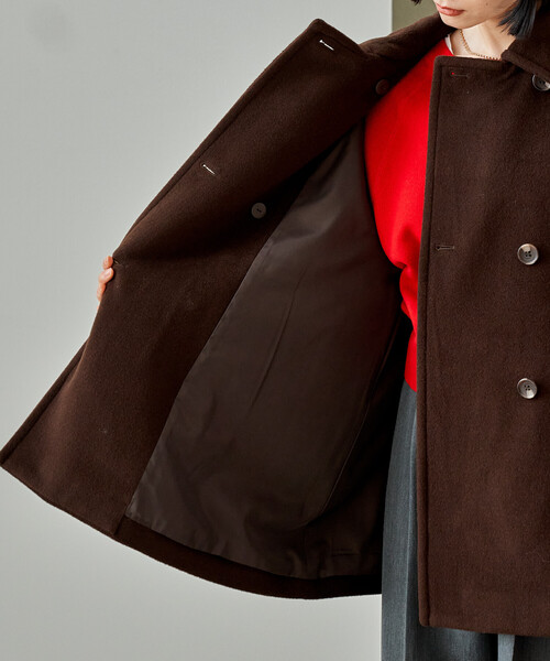 セール】3WAY ウール ミドル ジャケットコート（ステンカラーコート