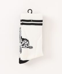 LURKING CLASS([LONX)LURKING CLASS/[LONX COPRO KIDS 3PACK SOCKS LbY C STAM01K(̑G)